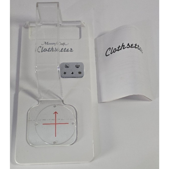 Janome New Home Memory Craft Clothsetter (830446010) Embroidery Attachment E15J - Picture 1 of 4